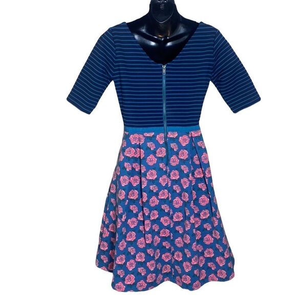 Matilda Jane women’s dress friends forever Peyton dress small floral stripe - Picture 6 of 7